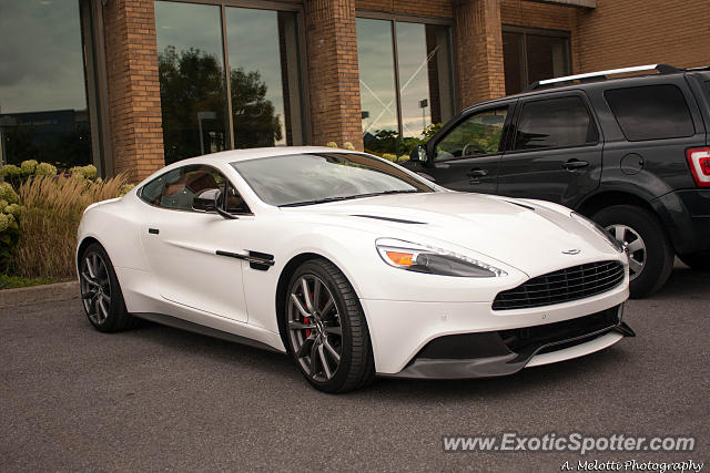 Aston Martin Vanquish spotted in Montreal, Canada