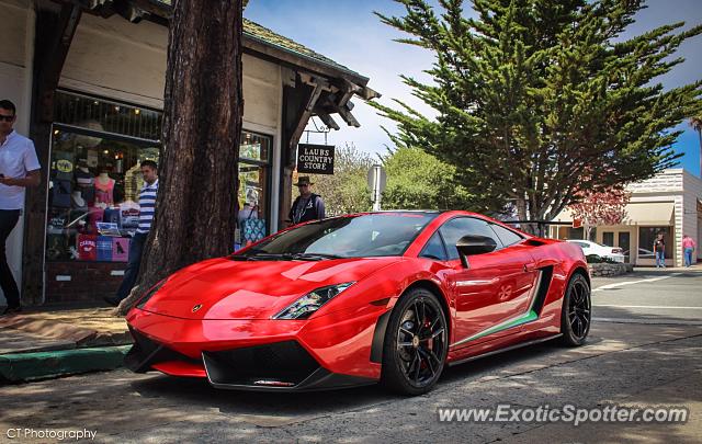 Lamborghini Gallardo spotted in Carmel, California