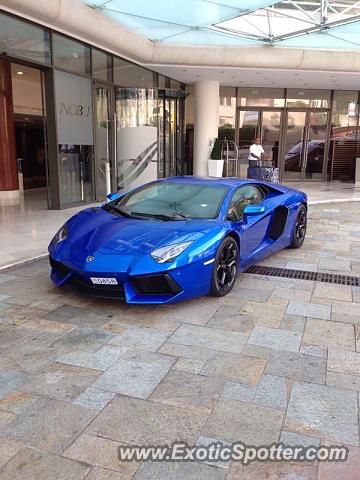 Lamborghini Aventador spotted in Monte Carlo, Monaco