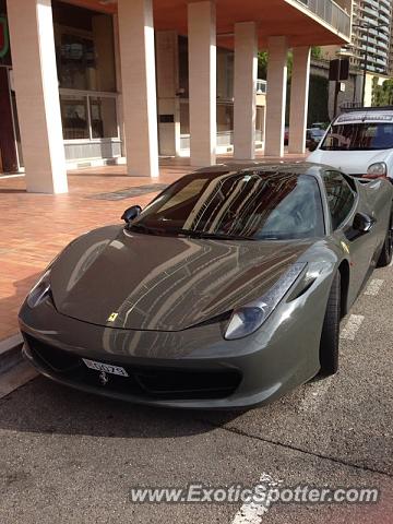 Ferrari 458 Italia spotted in Monte Carlo, Monaco