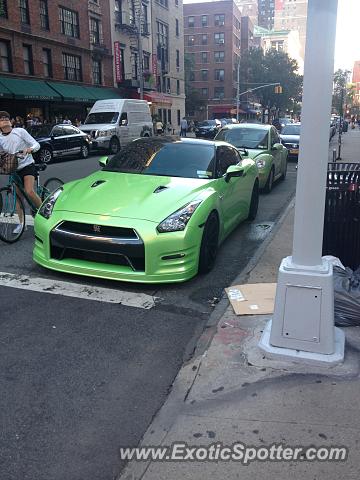 Nissan GT-R spotted in New York, New York