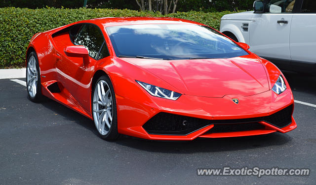 Lamborghini Huracan spotted in Dallas, Texas
