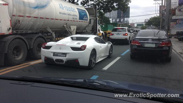 Ferrari 458 Italia spotted in Pasig City, Philippines