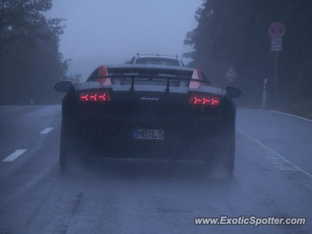 Lamborghini Gallardo spotted in Herresbach, Germany