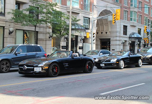 Mercedes SLS AMG spotted in Toronto, Canada