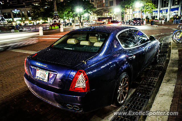 Maserati Quattroporte spotted in Indianapolis, Indiana
