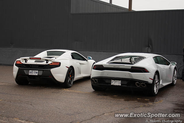 Lamborghini Huracan spotted in Montreal, Canada