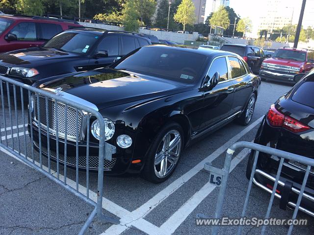 Bentley Mulsanne spotted in Atlanta, Georgia