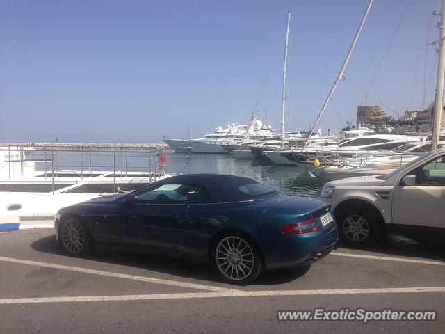 Aston Martin DB9 spotted in Puerto Banus, Spain