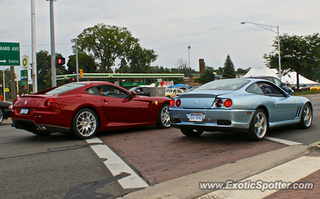 Ferrari 599GTB spotted in Detroit, Michigan