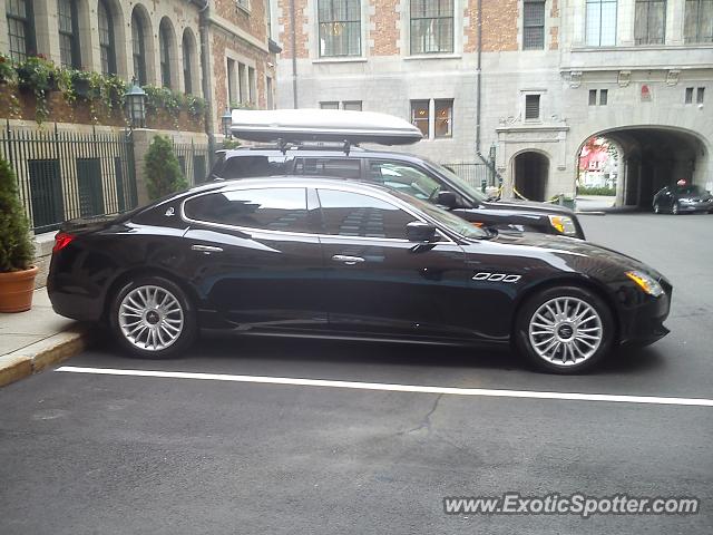 Maserati Quattroporte spotted in Québec, Canada