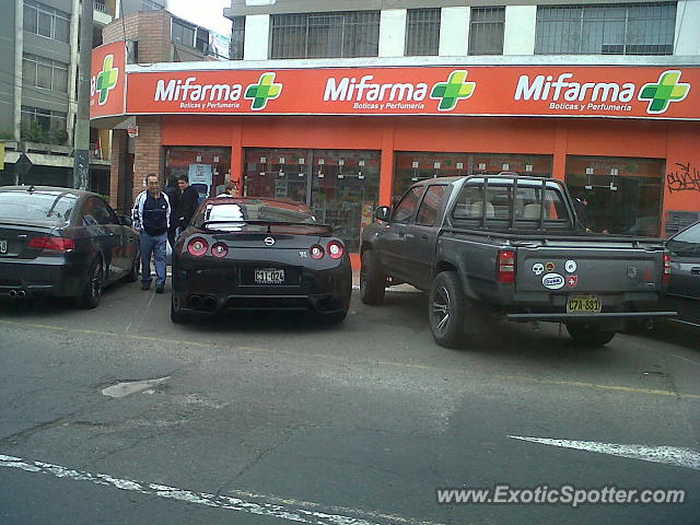 Nissan GT-R spotted in Lima, Peru