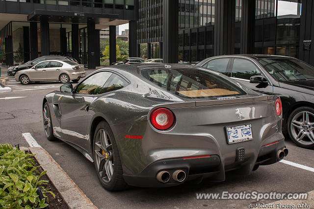 Ferrari F12 spotted in Montreal, Canada