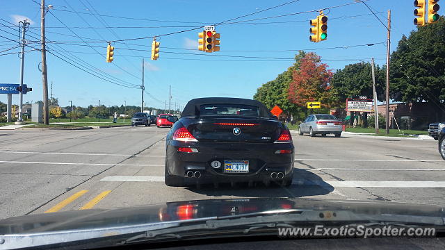 BMW M6 spotted in East Lansing, Michigan