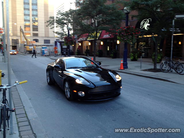 Aston Martin Vanquish spotted in Toronto, Canada