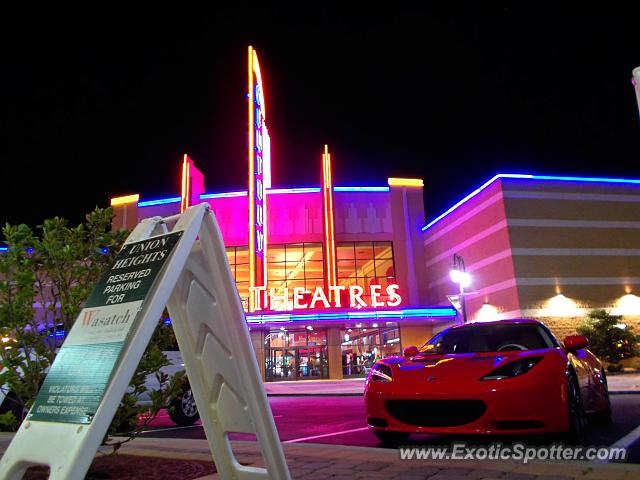 Lotus Evora spotted in Cottonwood Heigh, Utah