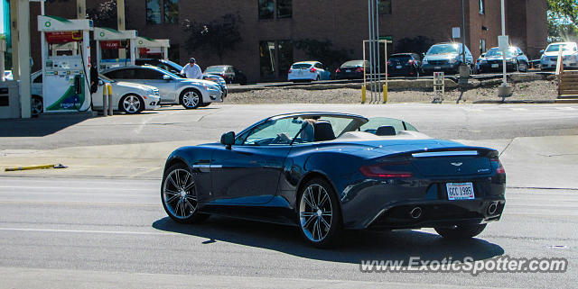 Aston Martin Vanquish spotted in Columbus, Ohio