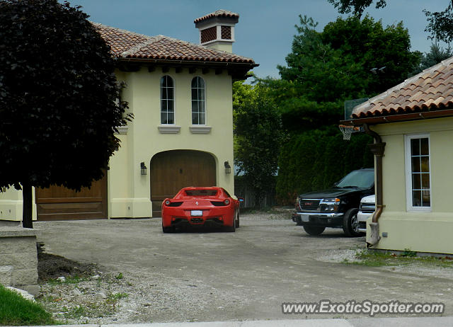 Ferrari 458 Italia spotted in Windsor, Ontario, Canada