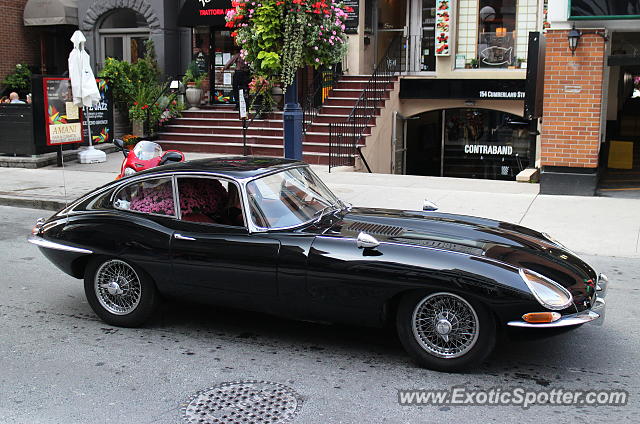 Jaguar E-Type spotted in Toronto, Canada