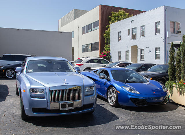 Mclaren MP4-12C spotted in Beverly Hills, California