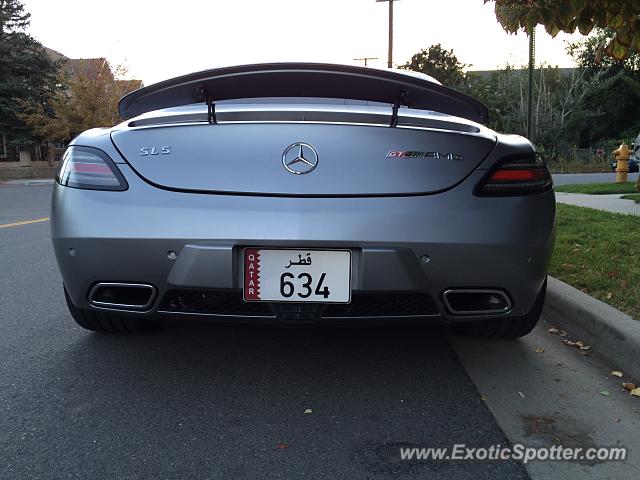 Mercedes SLS AMG spotted in Cherry Creek, Colorado