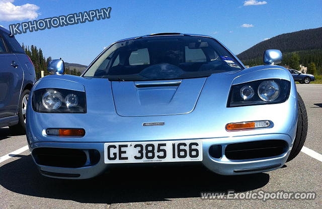 Mclaren F1 spotted in Breckenrige, Colorado