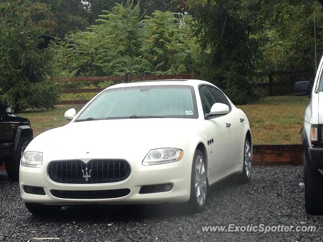 Maserati Quattroporte spotted in Jackson, New Jersey