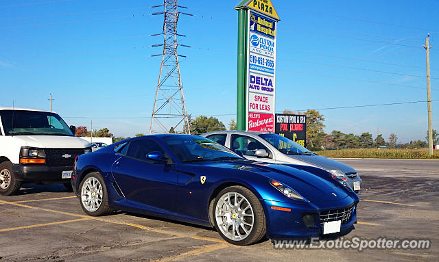 Ferrari 599GTB spotted in London, Ontario, Canada