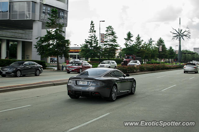 Aston Martin DBS spotted in Houston, Texas