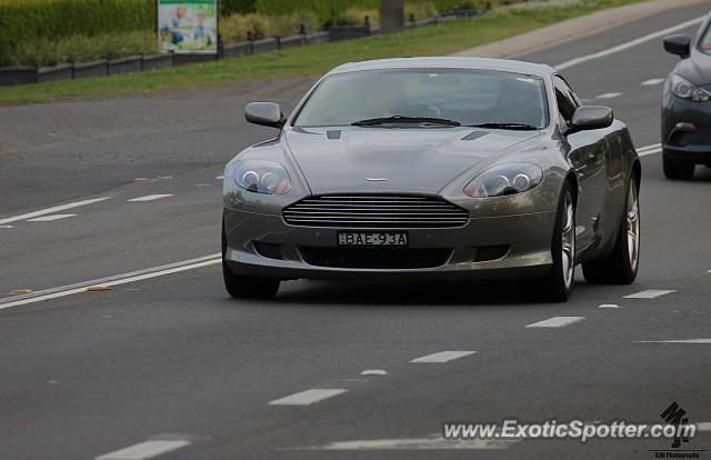 Aston Martin DB9 spotted in Sydney, Australia