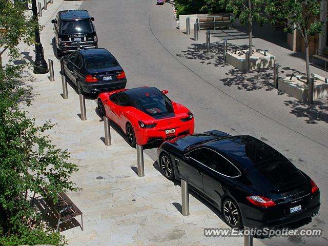 Ferrari 458 Italia spotted in Salt Lake City, Utah