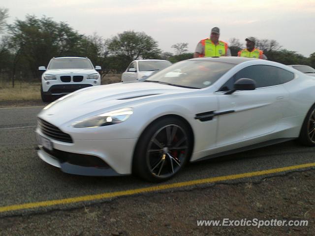 Aston Martin Vanquish spotted in Klerksdorp, South Africa