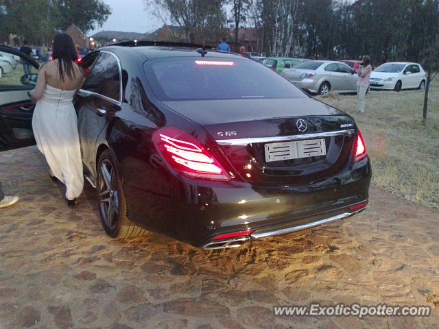 Mercedes S65 AMG spotted in Klerksdorp, South Africa