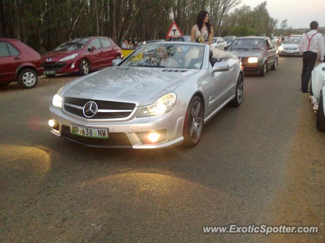 Mercedes SL 65 AMG spotted in Klerksdorp, South Africa