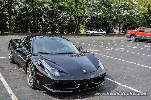 Ferrari 458 Italia spotted in Cincinnati, Ohio