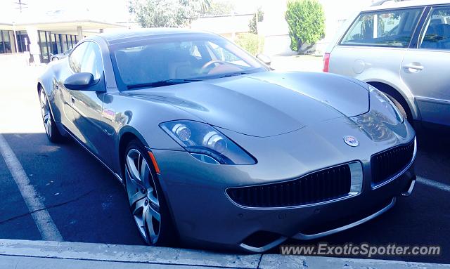Fisker Karma spotted in La Jolla, California