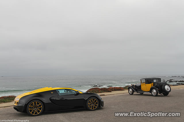 Bugatti Veyron spotted in Carmel, California