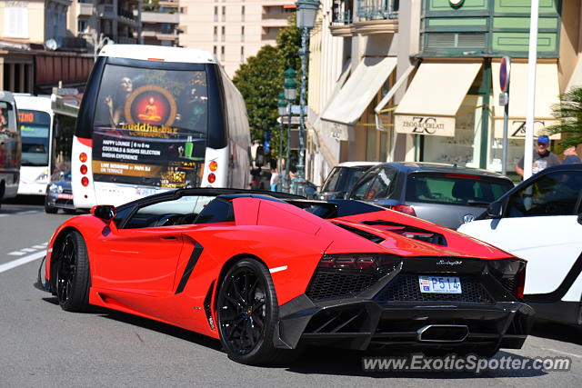 Lamborghini Aventador spotted in Monte Carlo, Monaco