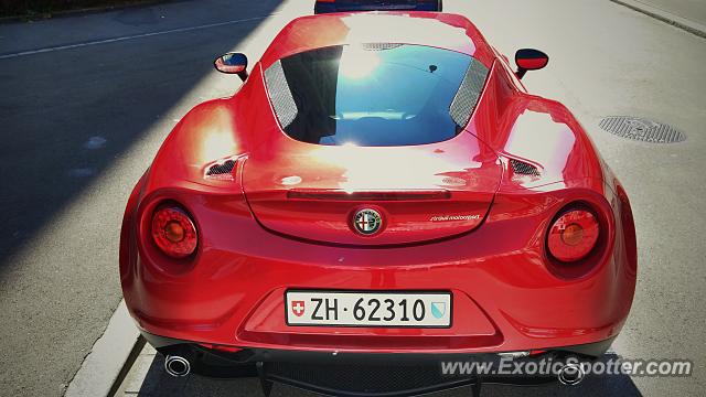 Alfa Romeo 4C spotted in Zurich, Switzerland