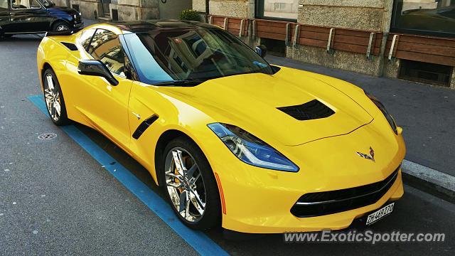 Chevrolet Corvette ZR1 spotted in Zurich, Switzerland