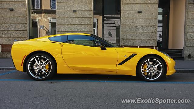 Chevrolet Corvette ZR1 spotted in Zurich, Switzerland