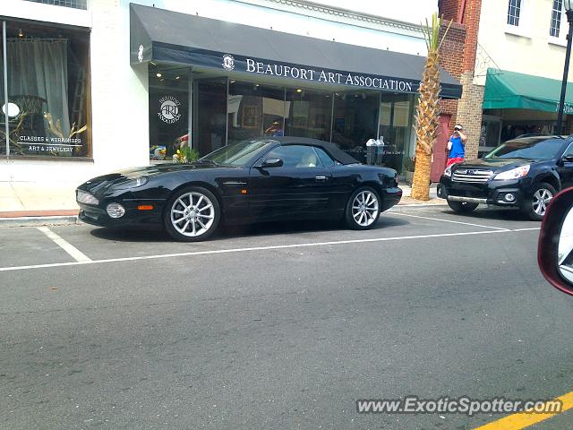 Aston Martin DB7 spotted in Beaufort, South Carolina