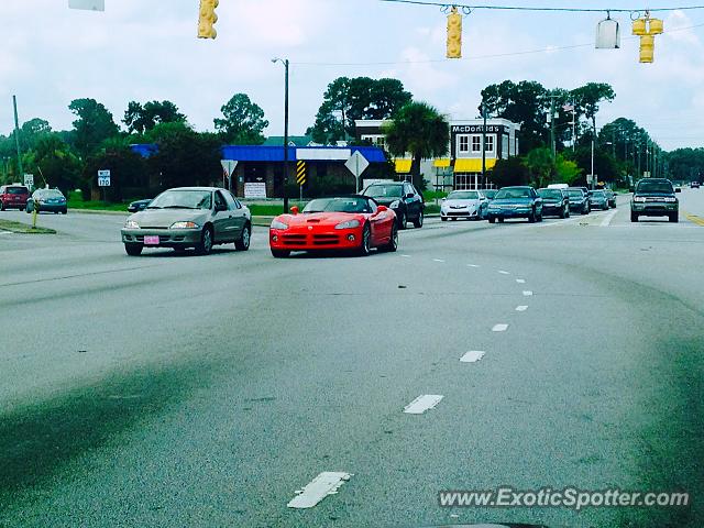 Dodge Viper spotted in Beaufort, South Carolina