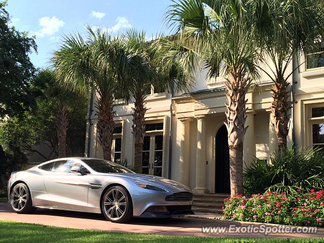 Aston Martin Vanquish spotted in Dallas, Texas