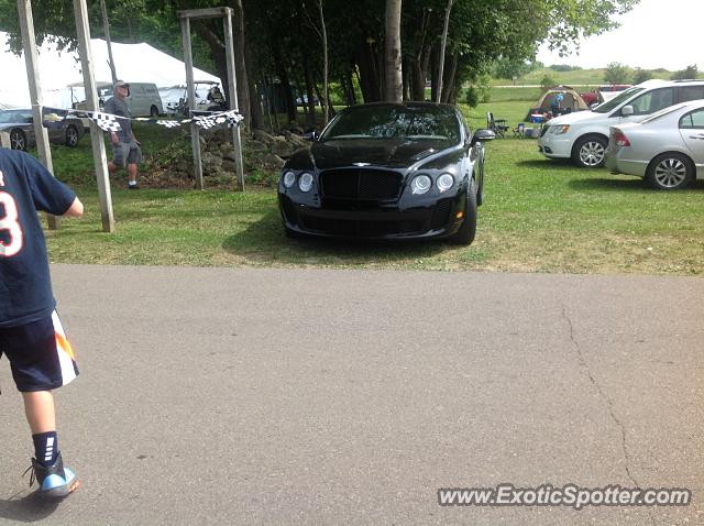 Bentley Continental spotted in Elkhart lake, Wisconsin