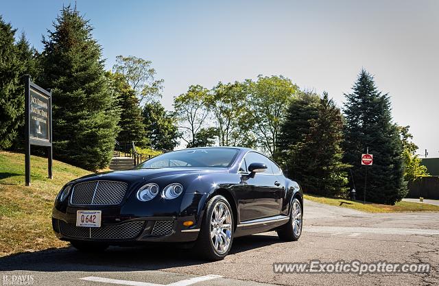 Bentley Continental spotted in Brookline, Massachusetts