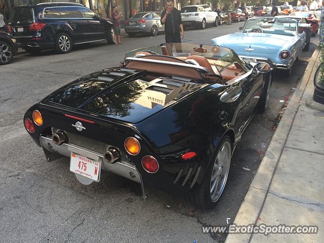 Spyker C8 spotted in Chicago, Illinois