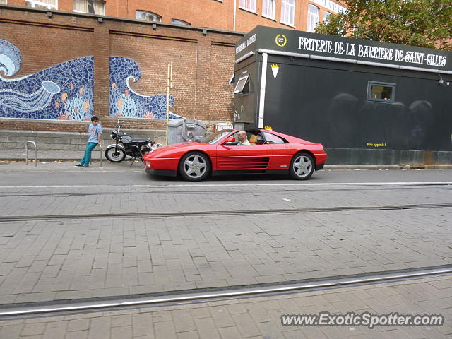 Ferrari 348 spotted in Brussels, Belgium