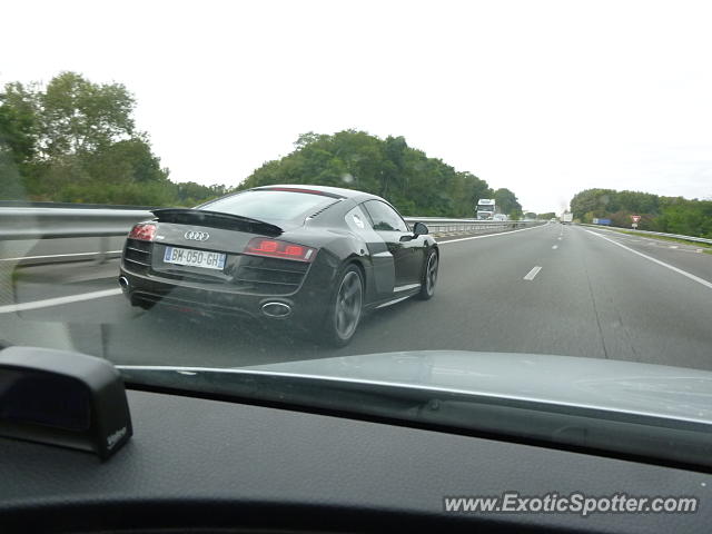Audi R8 spotted in Valenciennes, France