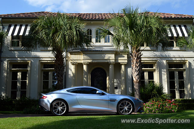 Aston Martin Vanquish spotted in Dallas, Texas